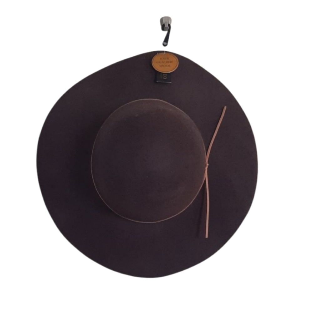 100% Wool Floppy Brim Hat